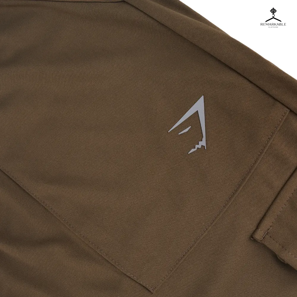Men’s Performance Athletic Cargo Trousers Gtc Brown