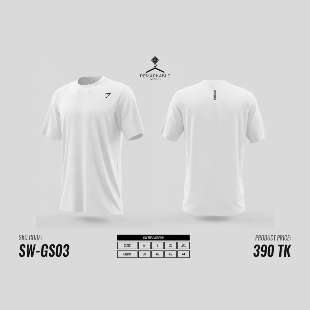 .Original Export Mens T-Shirt GS1 White