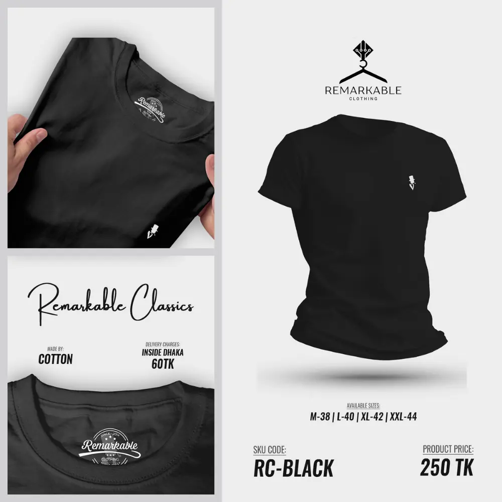 Remarkable Classics Rc Black