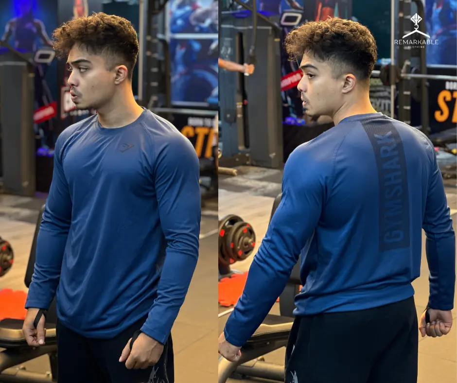.Dry-Fit Activewear Long Sleeve T-Shirt Gsf1 All Colors image 4