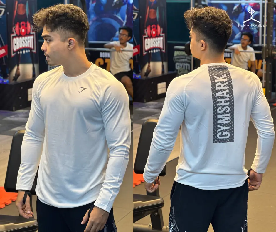 .Dry-Fit Activewear Long Sleeve T-Shirt Gsf1 All Colors image 3