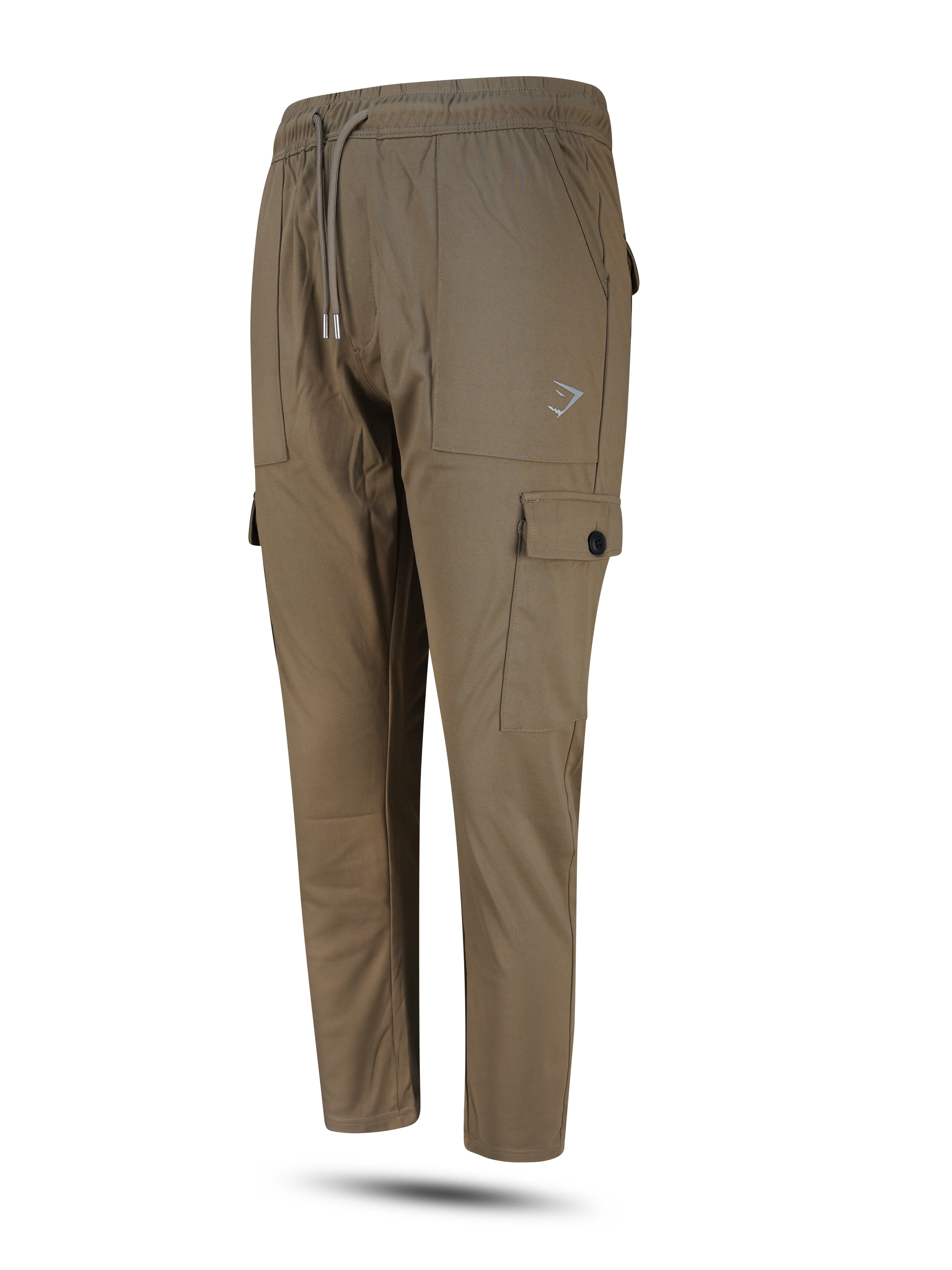 Men’s Performance Athletic Cargo Trousers Gtc Brown image 3