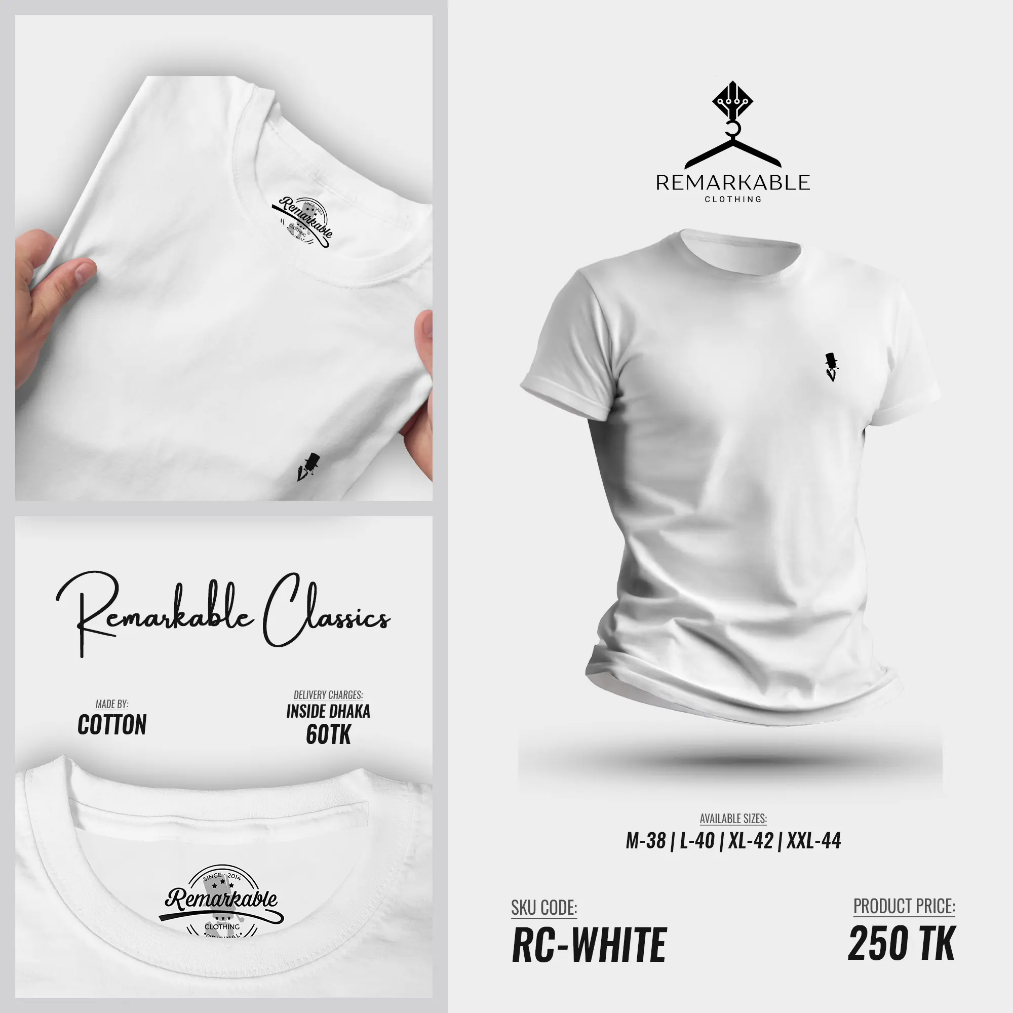 Remarkable Classics Rc White