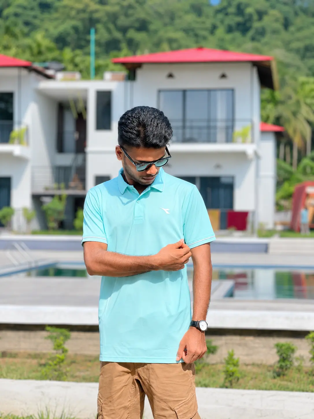 Authentic Soft Fabric Polo Shirt Dp1 Pastel